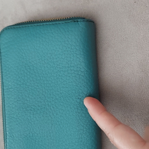 Fossil full size wallet green - Picture 6 of 8